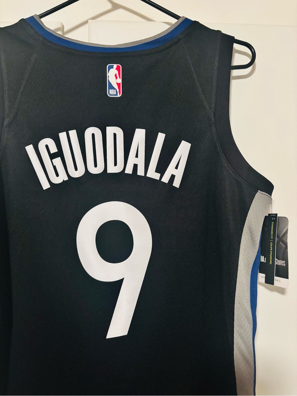 Nike NBA Golden State Warriors Iguodala #9 The Town City Edition Jersey NWT - Picture 7 of 7